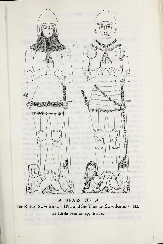 An illustration from Transactions of the Shropshire Archaeological and Natural History Society, 1903, leaf 330