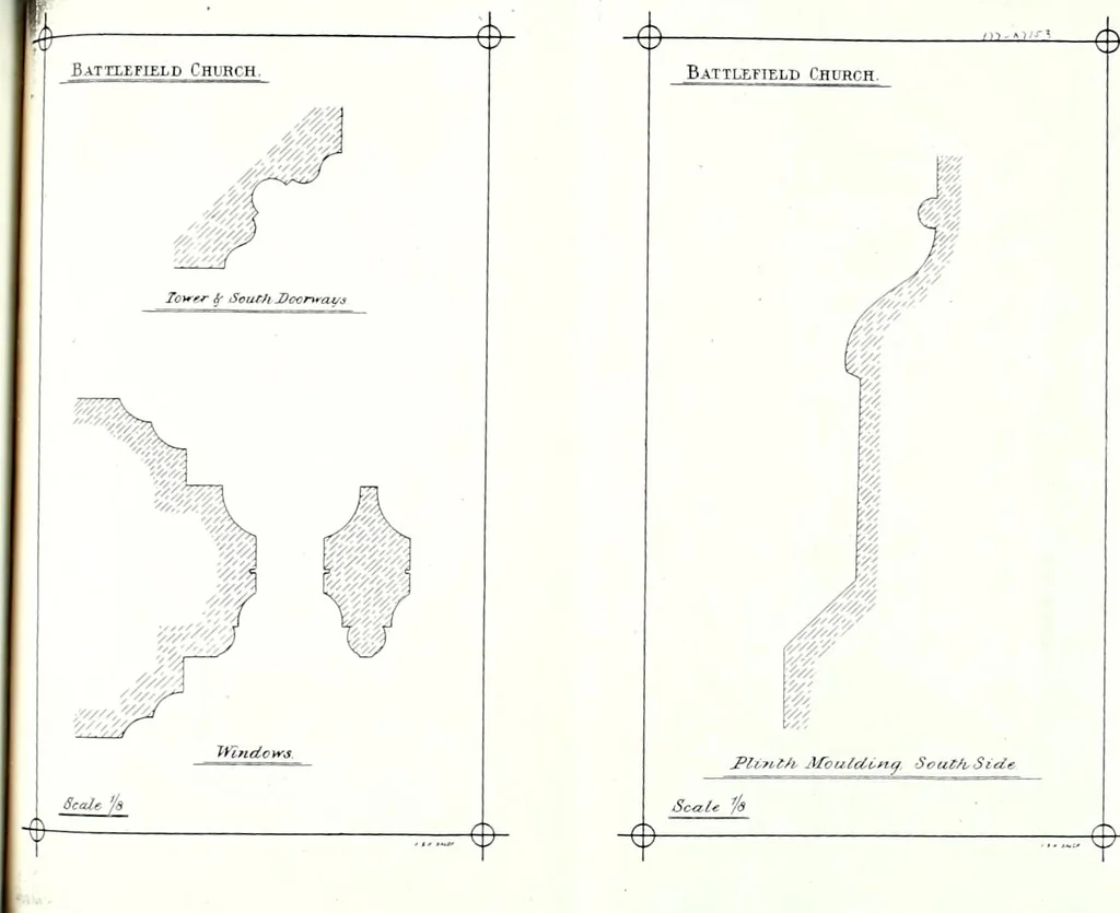 An illustration from Transactions of the Shropshire Archaeological and Natural History Society, 1903, leaf 406