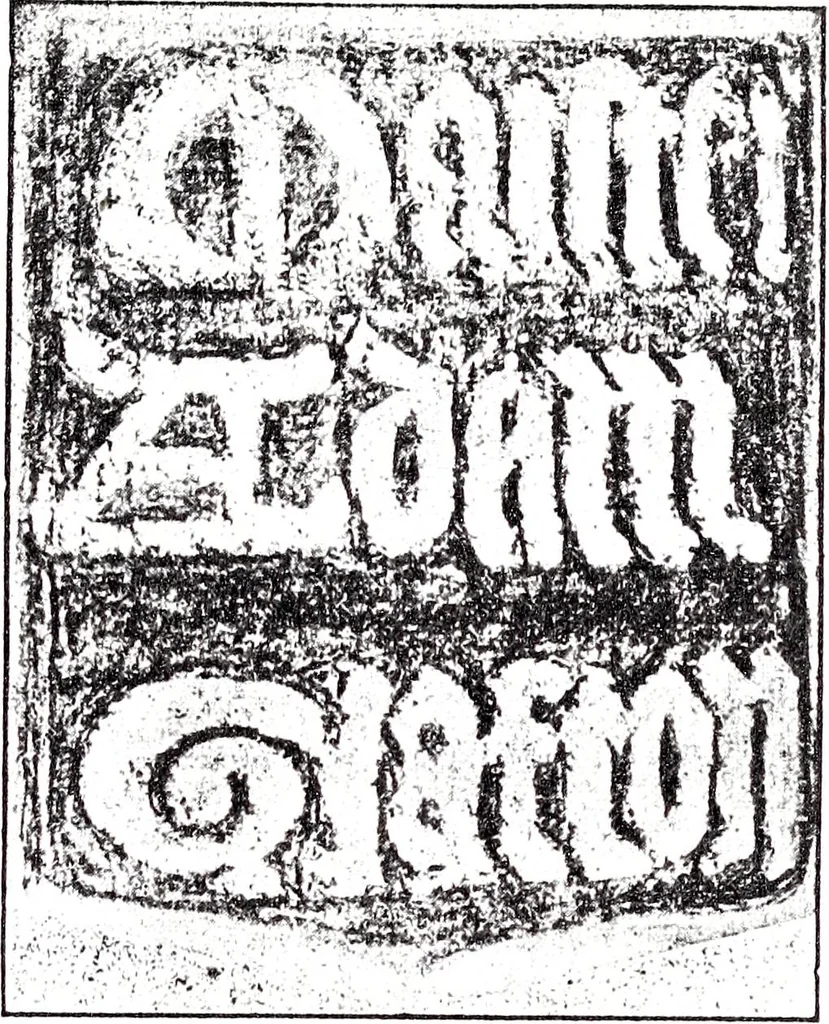 An illustration from Transactions of the Shropshire Archaeological and Natural History Society, 1903, leaf 502