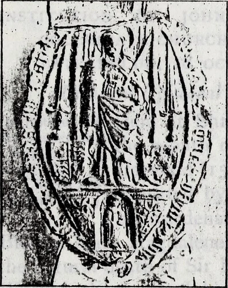 An illustration from Transactions of the Shropshire Archaeological and Natural History Society, 1903, leaf 514