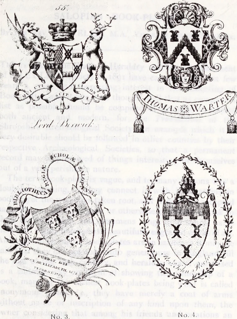 An illustration from Transactions of the Shropshire Archaeological and Natural History Society, 1905, leaf 602