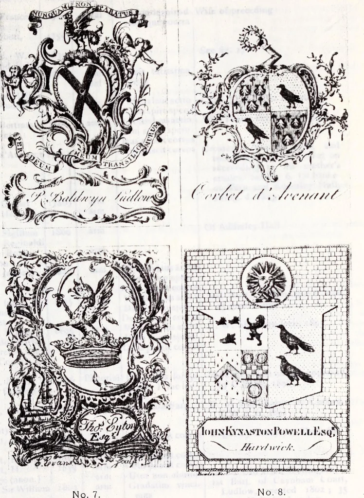 An illustration from Transactions of the Shropshire Archaeological and Natural History Society, 1905, leaf 612