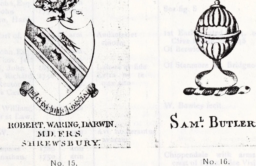An illustration from Transactions of the Shropshire Archaeological and Natural History Society, 1905, leaf 624
