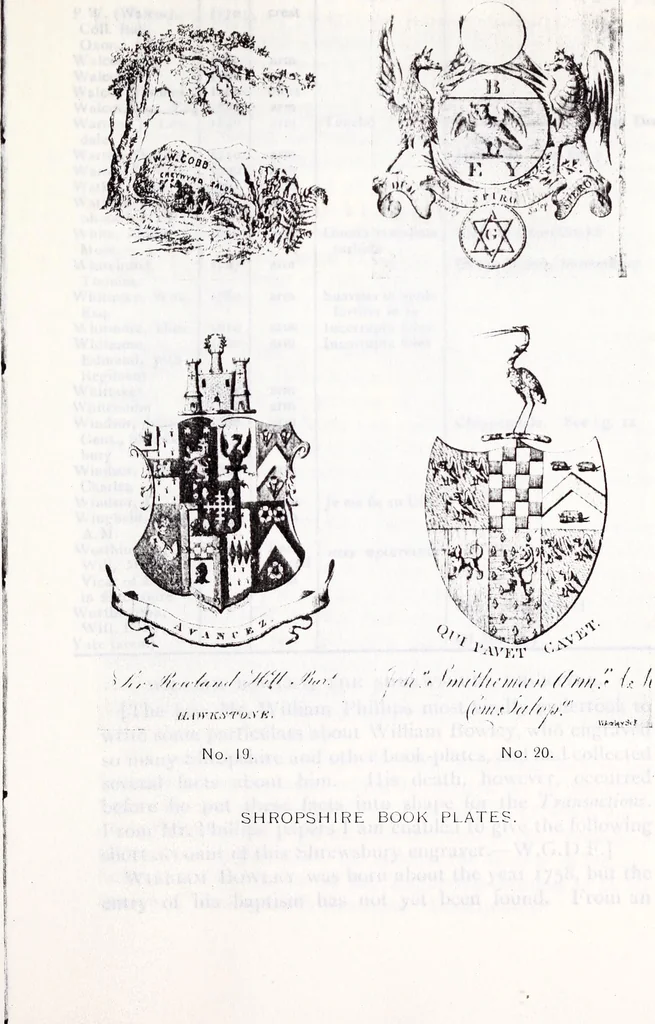 An illustration from Transactions of the Shropshire Archaeological and Natural History Society, 1905, leaf 630