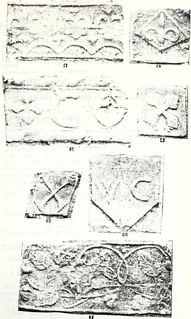 An illustration from Transactions of the Shropshire Archaeological and Natural History Society, 1906, leaf 128