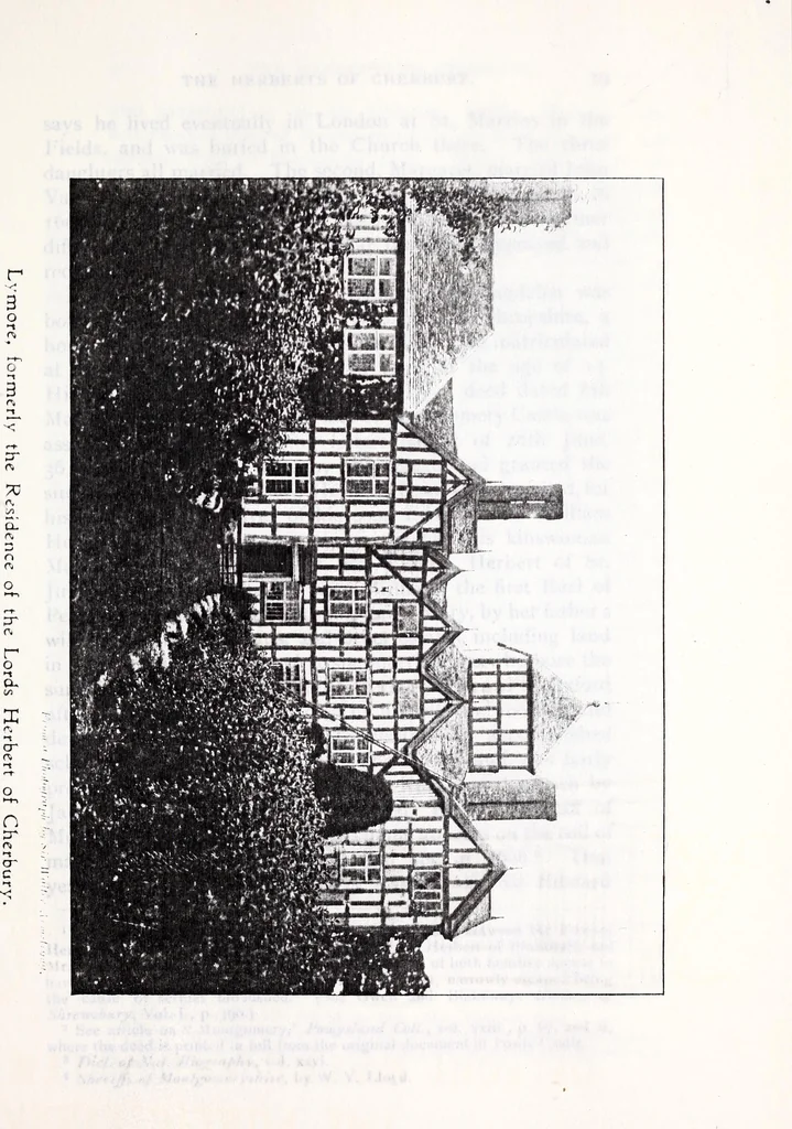 An illustration from Transactions of the Shropshire Archaeological and Natural History Society, 1907, leaf 154