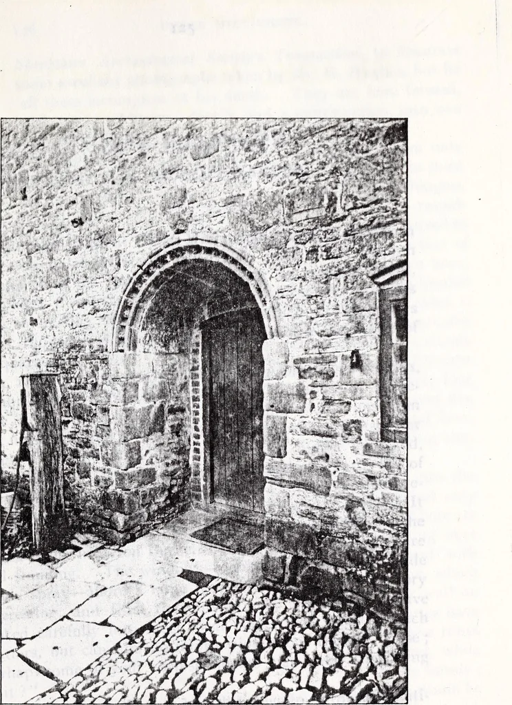An illustration from Transactions of the Shropshire Archaeological and Natural History Society, 1907, leaf 344