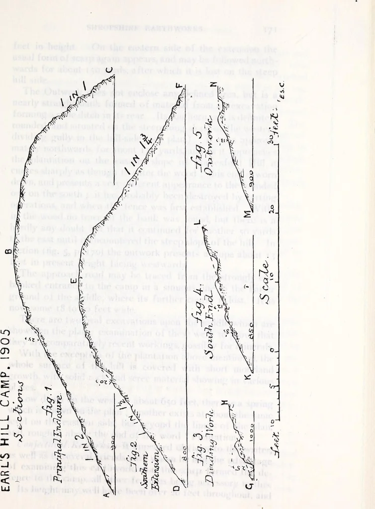 An illustration from Transactions of the Shropshire Archaeological and Natural History Society, 1907, leaf 460