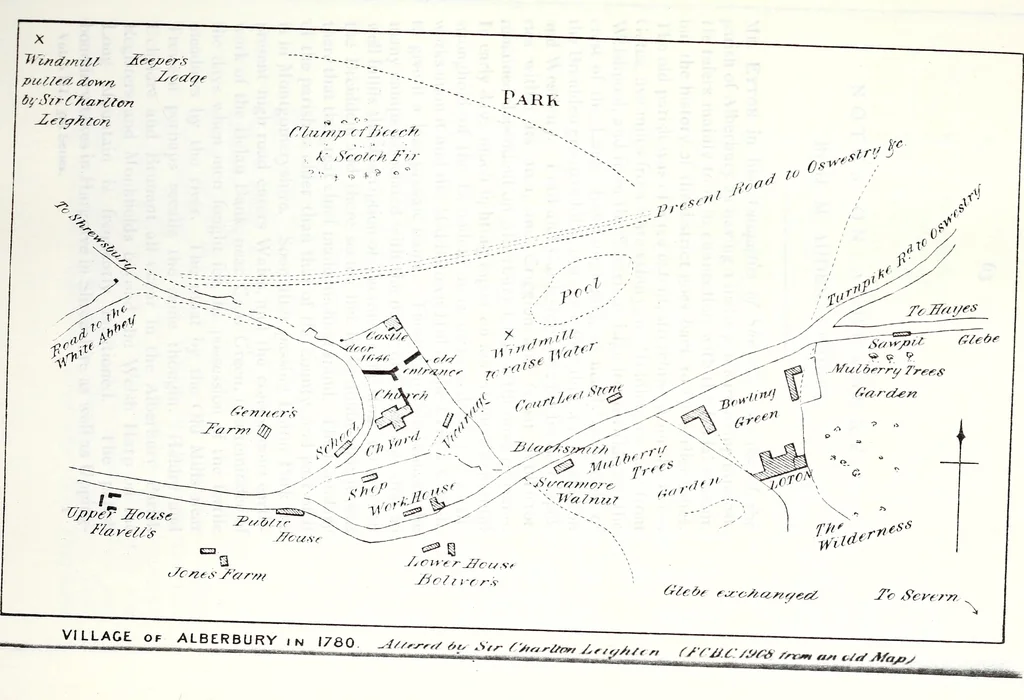 An illustration from Transactions of the Shropshire Archaeological and Natural History Society, 1908, leaf 194
