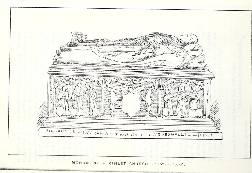 An illustration from Transactions of the Shropshire Archaeological and Natural History Society, 1908, leaf 294