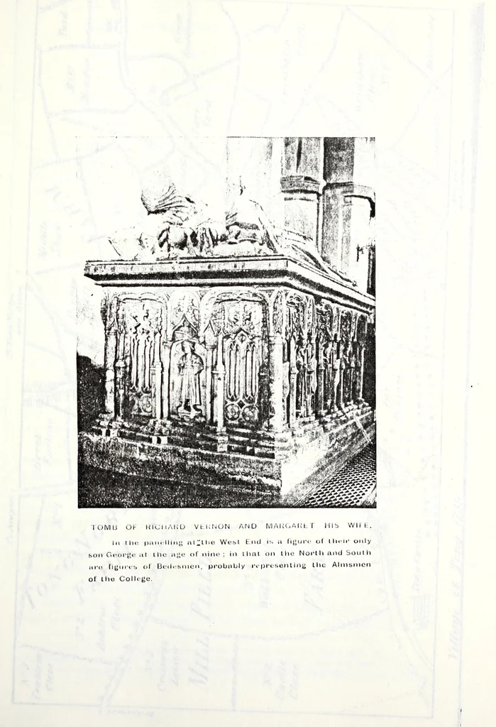 An illustration from Transactions of the Shropshire Archaeological and Natural History Society, 1908, leaf 438