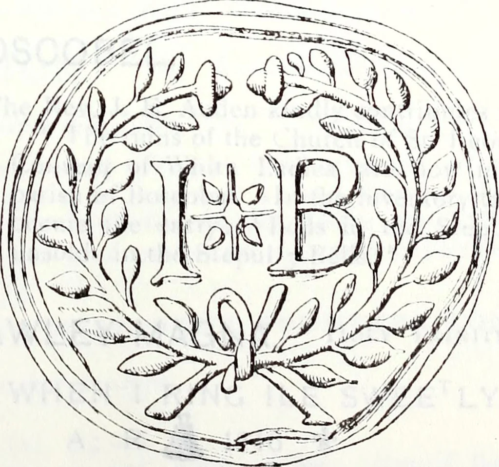 An illustration from Transactions of the Shropshire Archaeological and Natural History Society, 1908, leaf 96