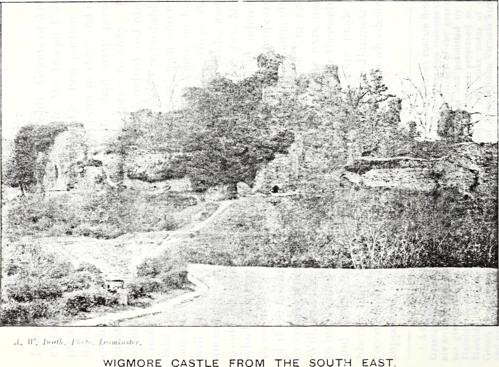An illustration from Transactions of the Shropshire Archaeological and Natural History Society, 1909, leaf 826
