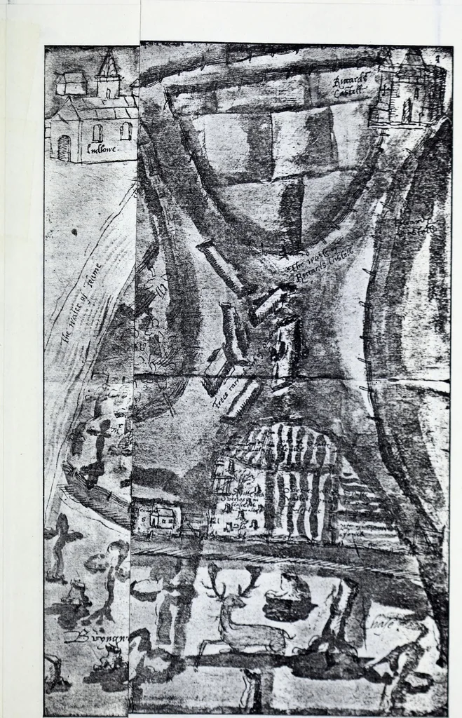 An illustration from Transactions of the Shropshire Archaeological and Natural History Society, 1913, leaf 588