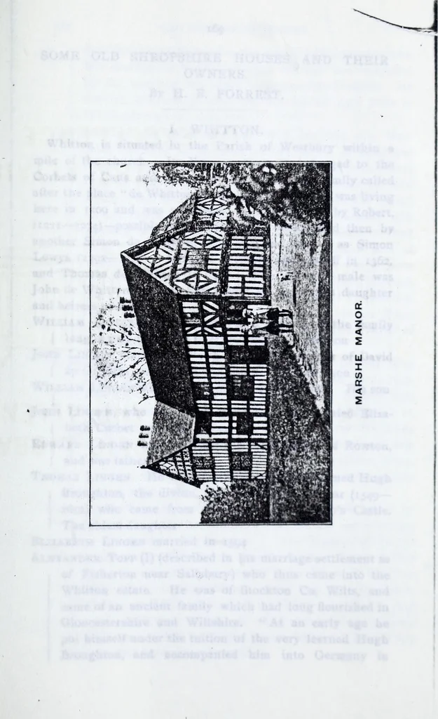 An illustration from Transactions of the Shropshire Archaeological and Natural History Society, 1915, leaf 388