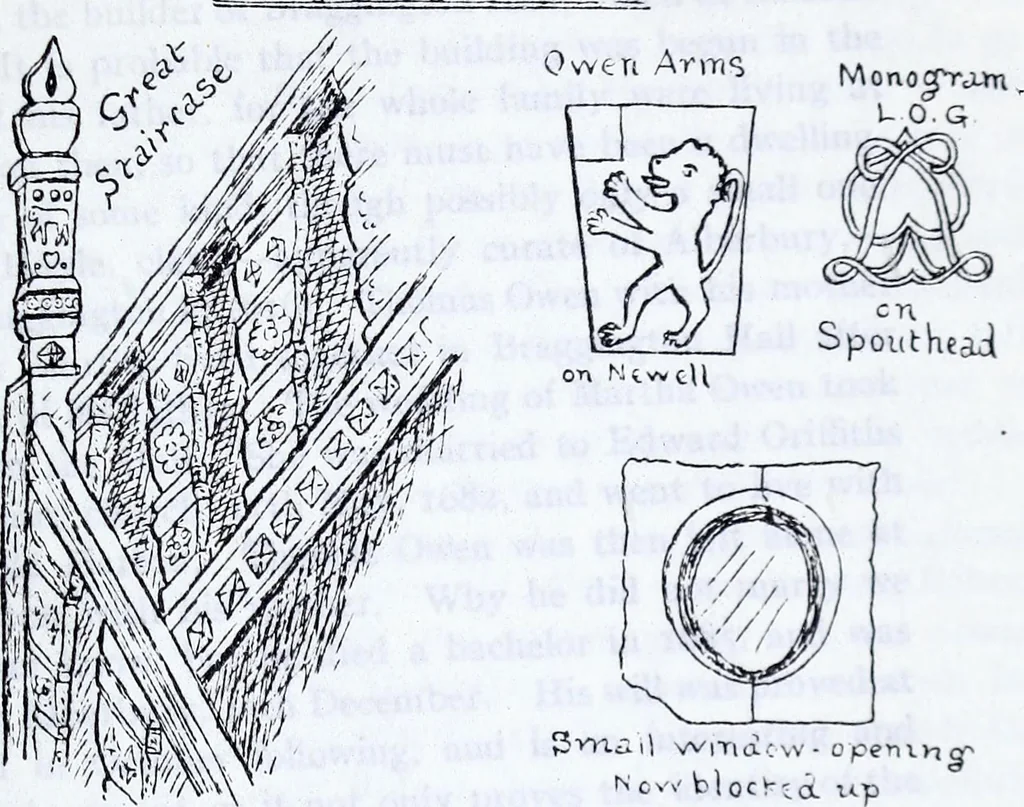 An illustration from Transactions of the Shropshire Archaeological and Natural History Society, 1915, leaf 692