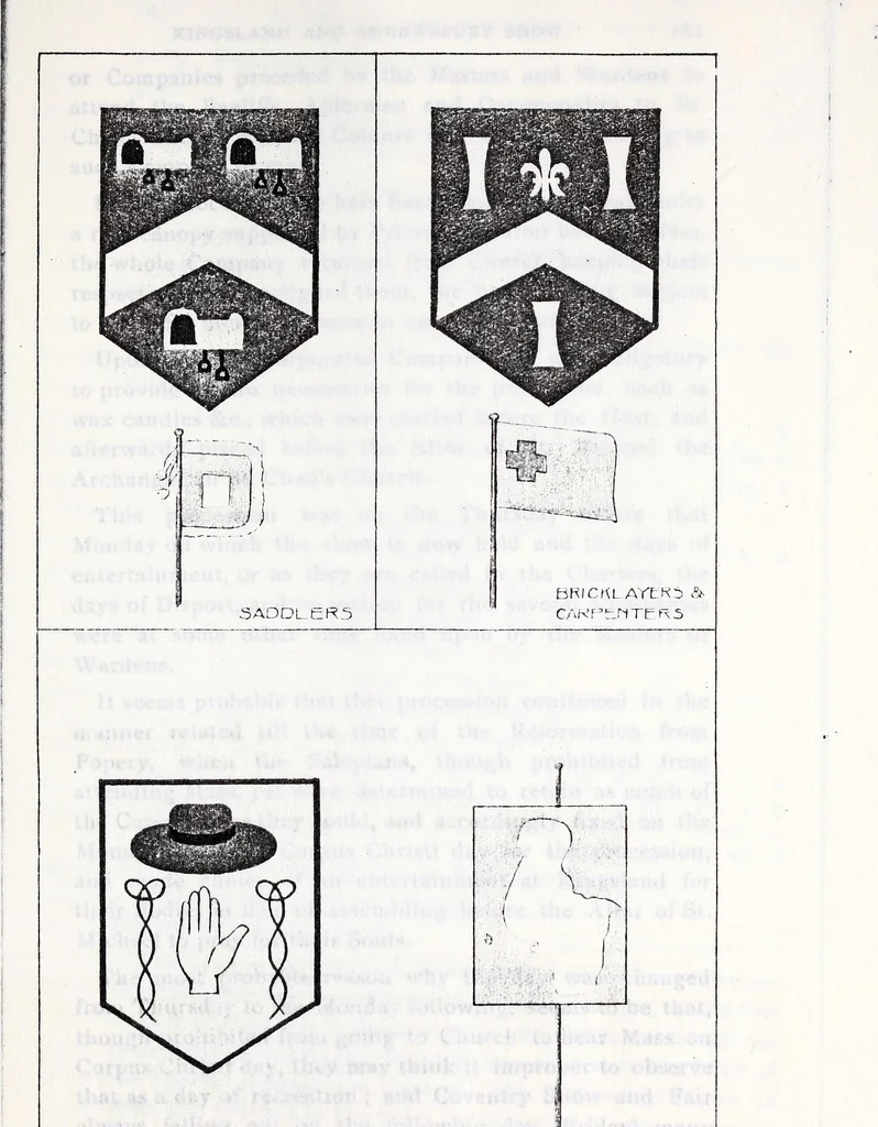 An illustration from Transactions of the Shropshire Archaeological and Natural History Society, 1918, leaf 432