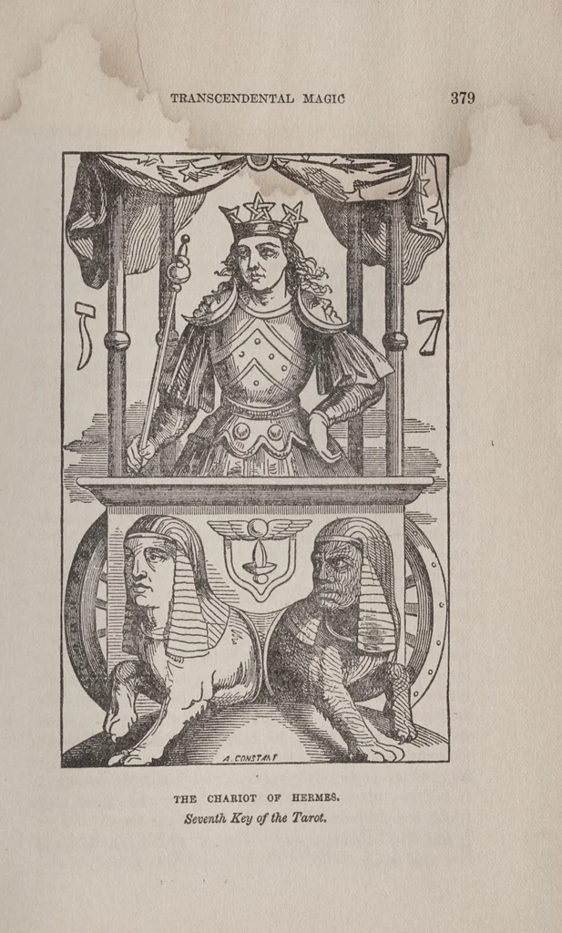 An illustration from Transcendental magic, its doctrine and ritual,, 1910, leaf 411