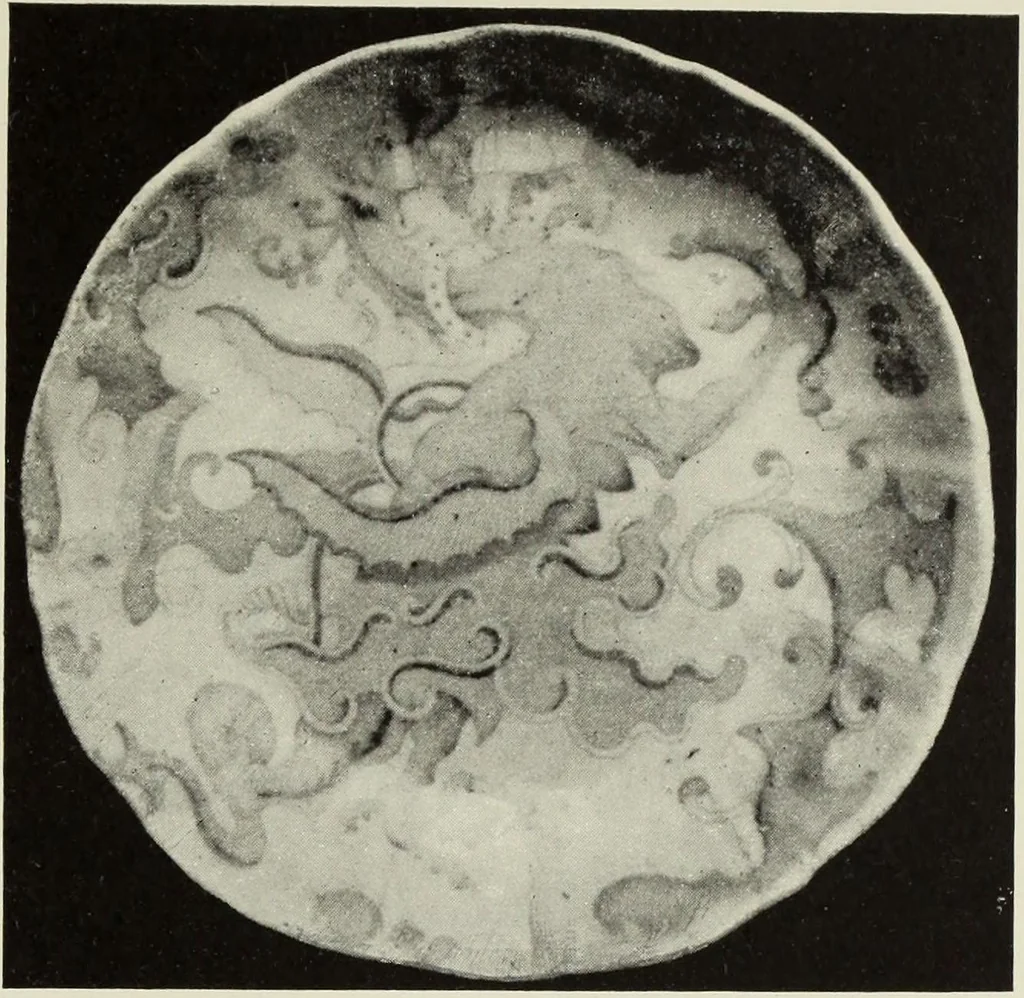 An illustration from Transfer printing on enamels, porcelain and pottery : its origin and development in the United Kingdom, 1907, leaf 208