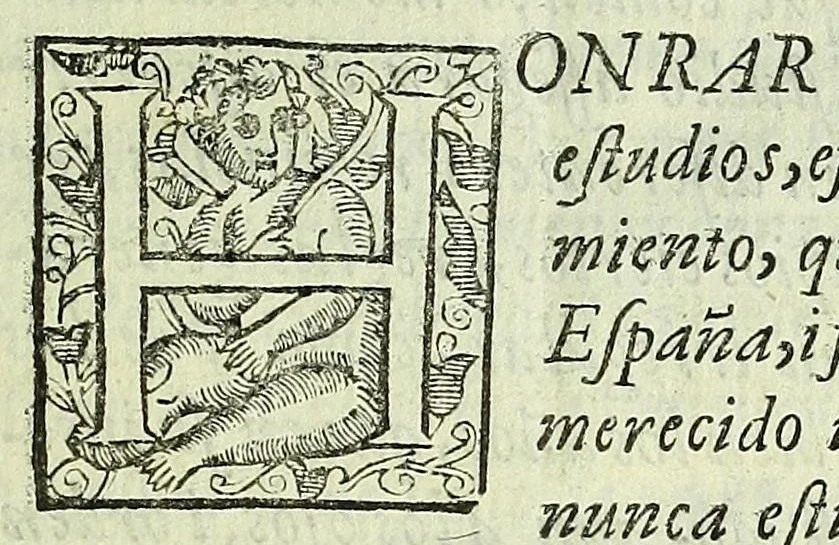 An illustration from Tratado de confirmaciones reales de encomiendas, oficios i casos, en que se requieren para las Indias Occidentales .., 1629, leaf 9