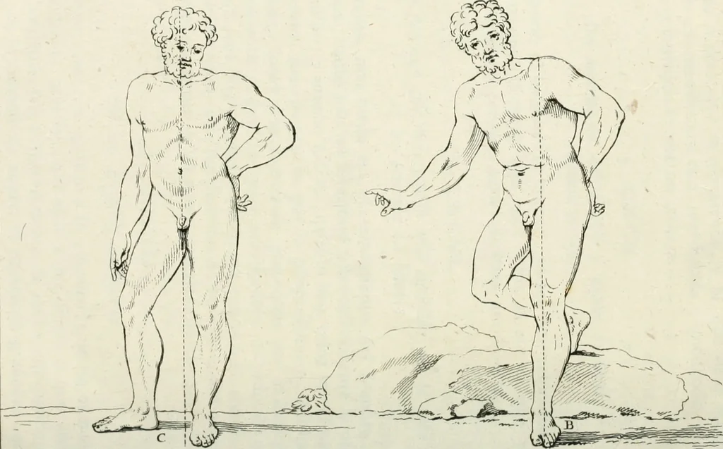 An illustration from El tratado de la pintura, 1784, leaf 151