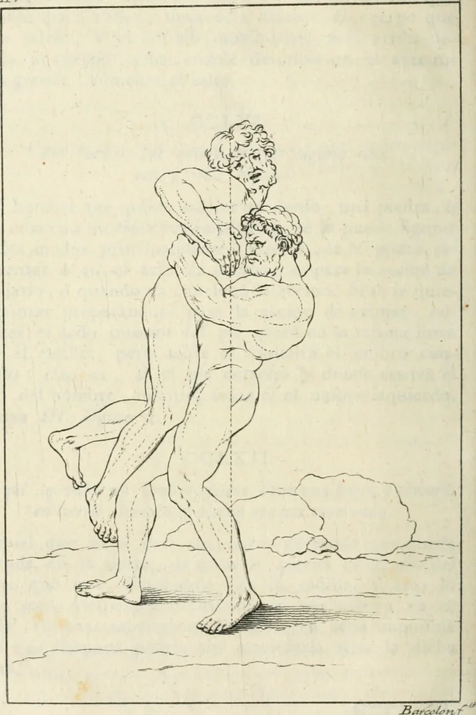 An illustration from El tratado de la pintura, 1784, leaf 193