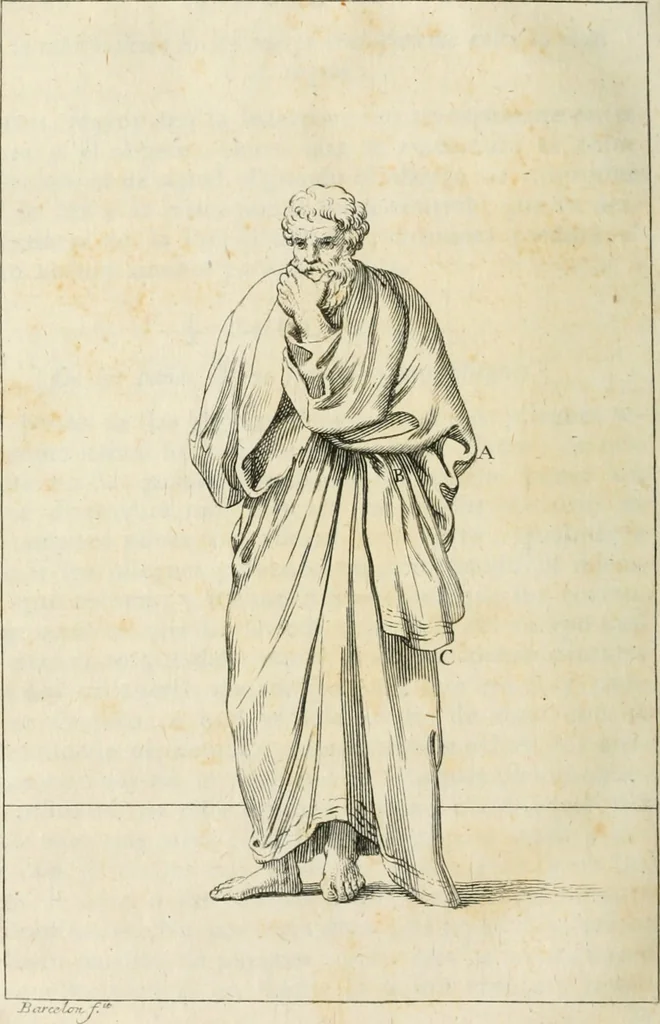 An illustration from El tratado de la pintura, 1784, leaf 269