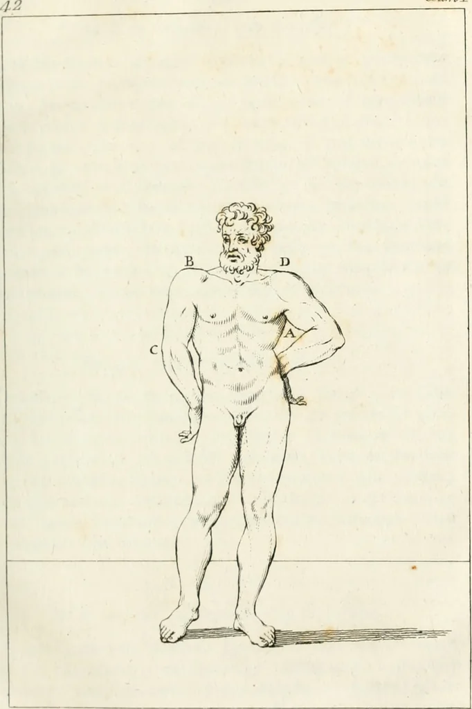 An illustration from El tratado de la pintura, 1784, leaf 88