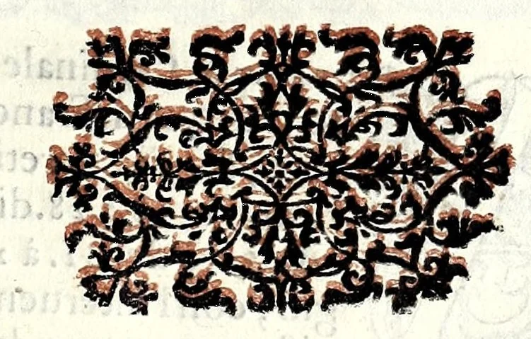 An illustration from Trattato de gli huomini illvstri di Bologna : diviso in tre parti : nella prima parte si contegono i prelati, nella seconda i titolari, & nella terza i dottori, i caualieri, i capitani, et il senato, 1590, leaf 25