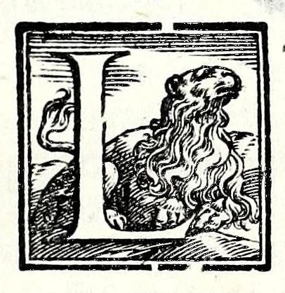 An illustration from Trattato de gli huomini illvstri di Bologna : diviso in tre parti : nella prima parte si contegono i prelati, nella seconda i titolari, & nella terza i dottori, i caualieri, i capitani, et il senato, 1590, leaf 83