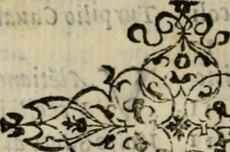 An illustration from Trattato della nobiltà della pittvra : composto ad instantia della venerabil' Compagnia di S. Lvca, et nobil' Academia delli pittori di Roma, 1585, leaf 9