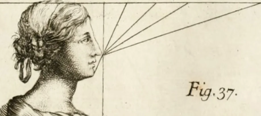 An illustration from Trattato della pittura, 1786, leaf 126