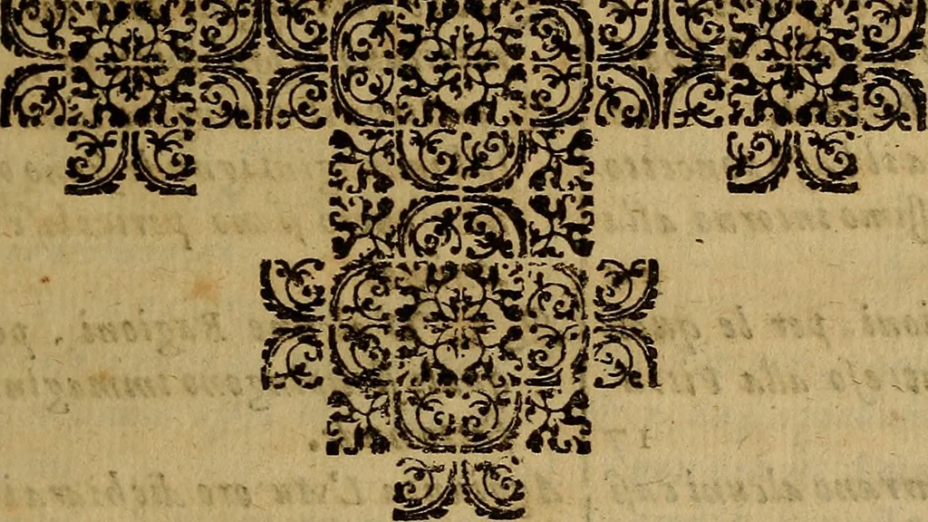 An illustration from Trattato della pittura e scultura, uso et abuso loro, 1652, leaf 10