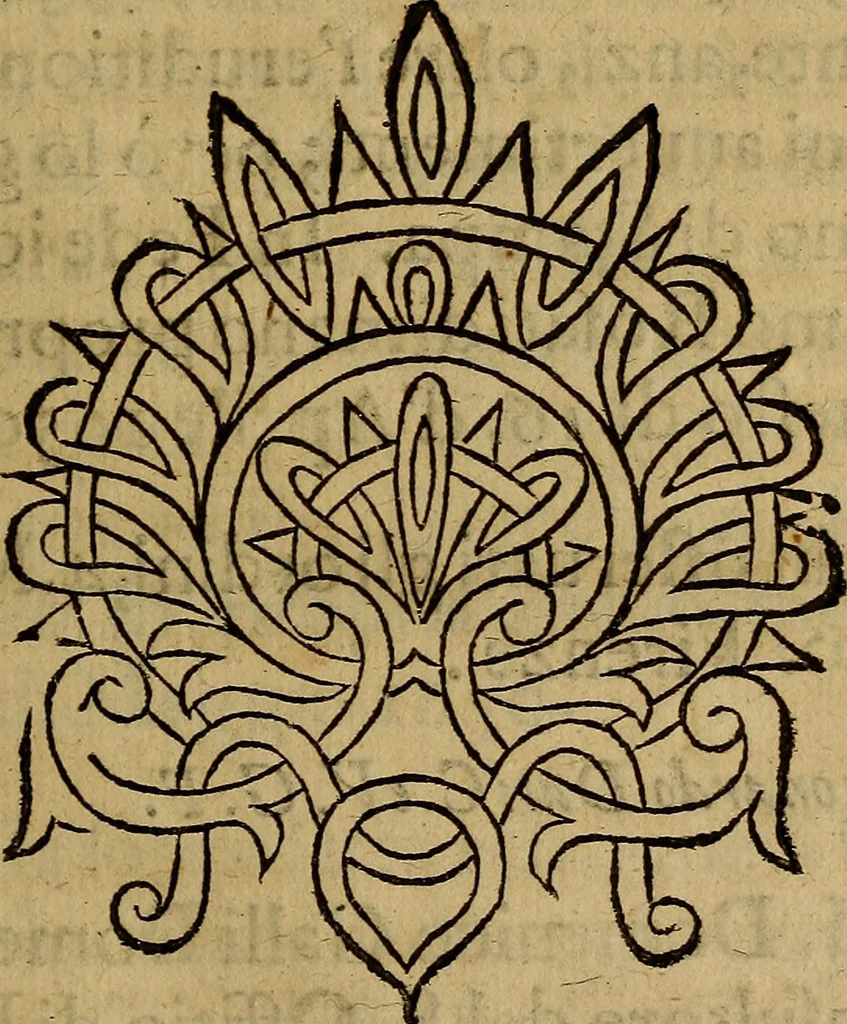 An illustration from Trattato della pittura e scultura, uso et abuso loro, 1652, leaf 16