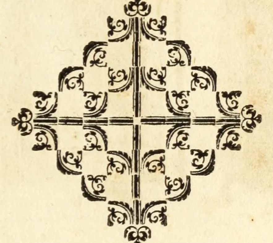 An illustration from Trattato delle piante & immagini de sacri edifizi di Terra Santa : disegnate in Ierusalemme secondo le regole della prospettiua, & uera misura della lor grandezza, 1620, leaf 133