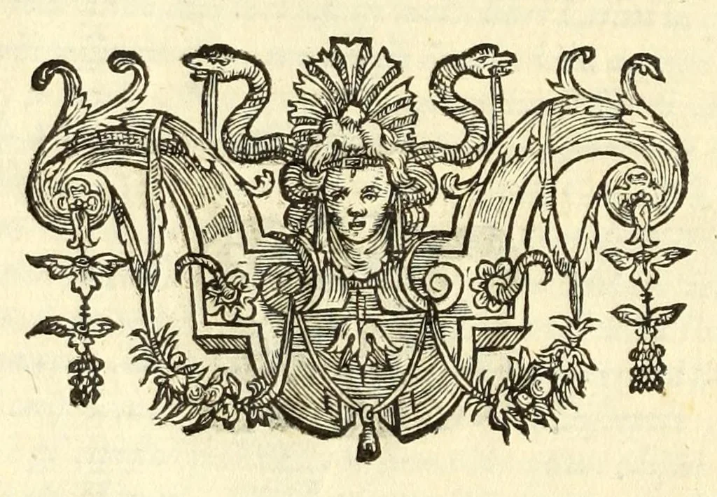 An illustration from Trattato delle piante & immagini de sacri edifizi di Terra Santa : disegnate in Ierusalemme secondo le regole della prospettiua, & uera misura della lor grandezza, 1620, leaf 14