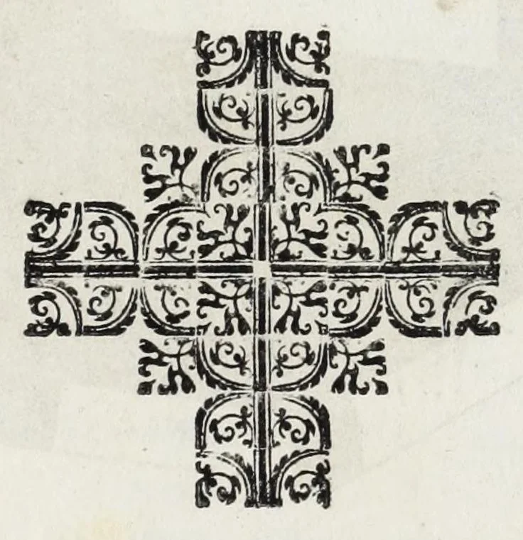 An illustration from Trattato delle piante & immagini de sacri edifizi di Terra Santa, 1620, leaf 107