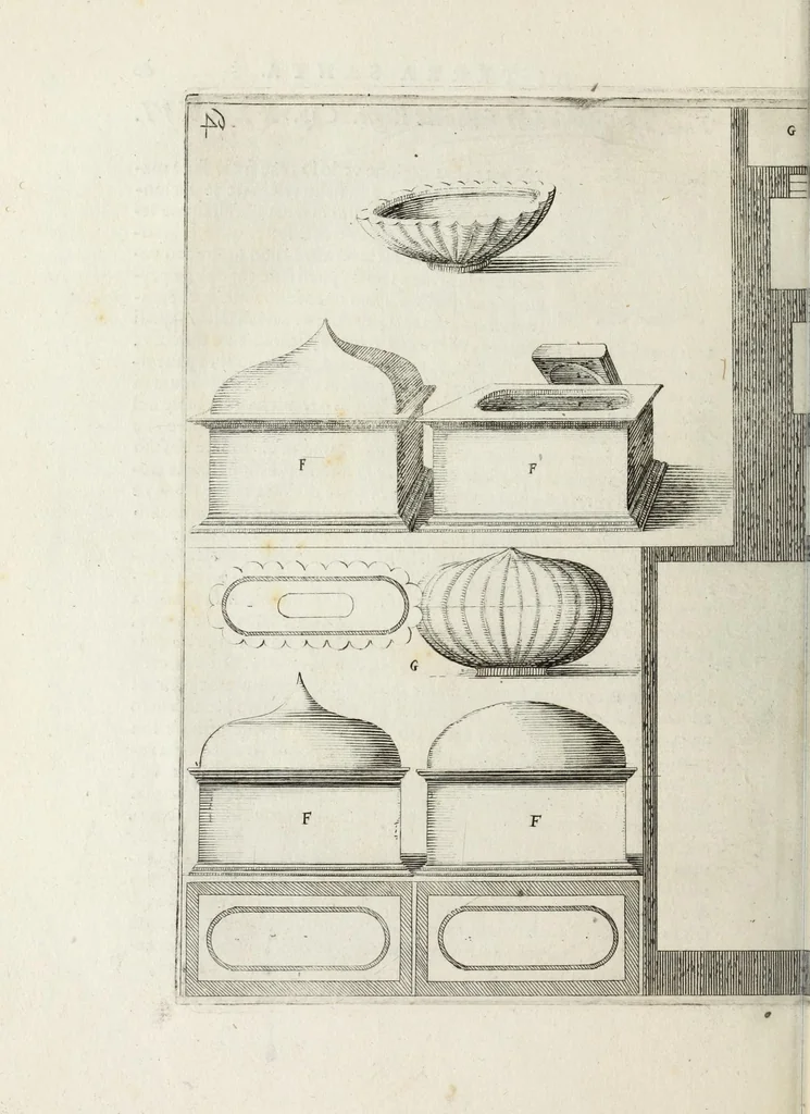 An illustration from Trattato delle piante & immagini de sacri edifizi di Terra Santa, 1620, leaf 158