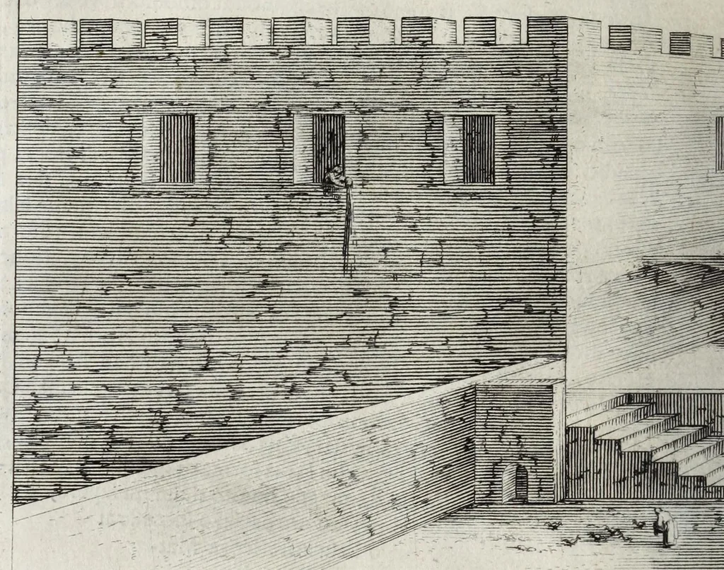 An illustration from Trattato delle piante & immagini de sacri edifizi di Terra Santa, 1620, leaf 62