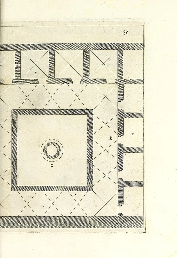 An illustration from Trattato delle piante & immagini de sacri edifizi di Terra Santa, 1620, leaf 129