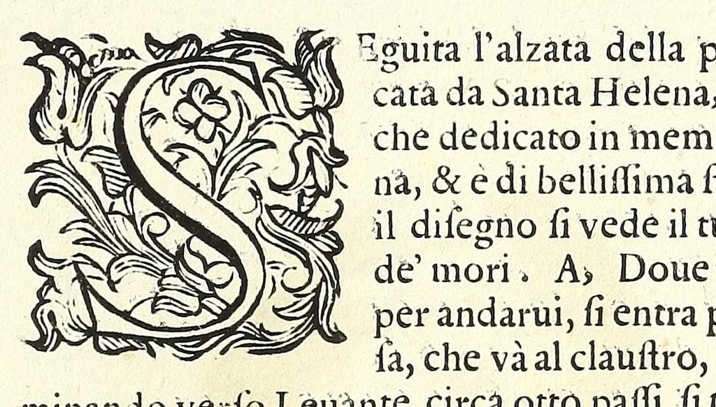 An illustration from Trattato delle piante & immagini de sacri edifizi di Terra Santa, 1620, leaf 131