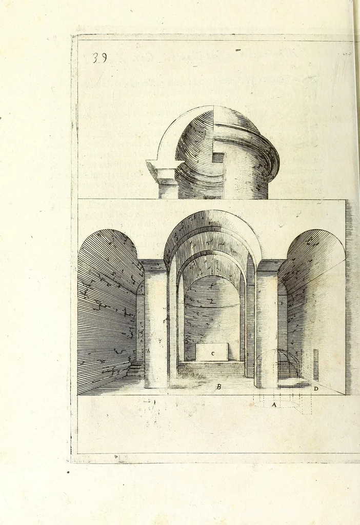 An illustration from Trattato delle piante & immagini de sacri edifizi di Terra Santa, 1620, leaf 132