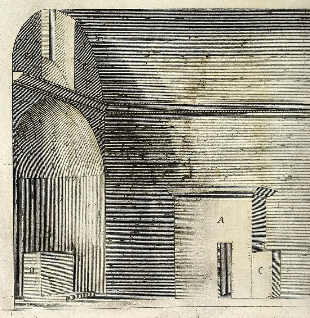 An illustration from Trattato delle piante & immagini de sacri edifizi di Terra Santa, 1620, leaf 140