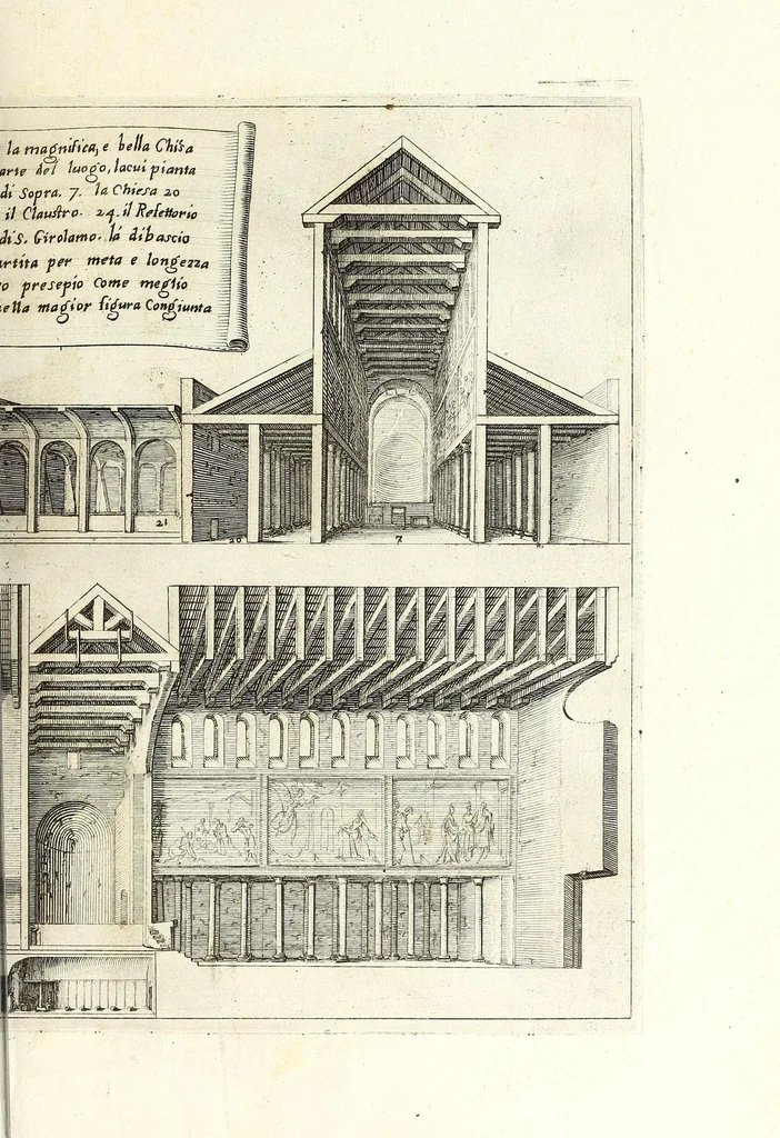 An illustration from Trattato delle piante & immagini de sacri edifizi di Terra Santa, 1620, leaf 31