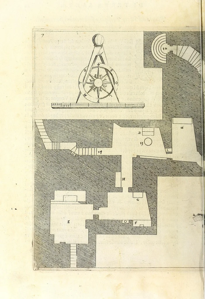 An illustration from Trattato delle piante & immagini de sacri edifizi di Terra Santa, 1620, leaf 34