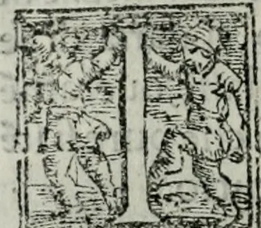 An illustration from Trattato dell'imbrigliare, maneggiare, et ferrare cavalli : diviso in tre parti, con alcvni discorsi sopra la natura di caualli, con disegni di briglie, maneggi, & di caualieri a cauallo, & de ferri d'esso, 1556, leaf 129