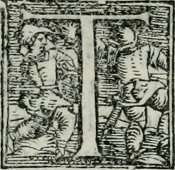 An illustration from Trattato dell'imbrigliare, maneggiare, et ferrare cavalli : diviso in tre parti, con alcvni discorsi sopra la natura di caualli, con disegni di briglie, maneggi, & di caualieri a cauallo, & de ferri d'esso, 1556, leaf 155