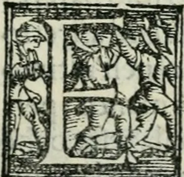 An illustration from Trattato dell'imbrigliare, maneggiare, et ferrare cavalli : diviso in tre parti, con alcvni discorsi sopra la natura di caualli, con disegni di briglie, maneggi, & di caualieri a cauallo, & de ferri d'esso, 1556, leaf 16