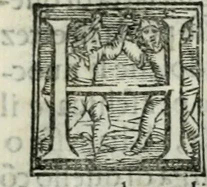 An illustration from Trattato dell'imbrigliare, maneggiare, et ferrare cavalli : diviso in tre parti, con alcvni discorsi sopra la natura di caualli, con disegni di briglie, maneggi, & di caualieri a cauallo, & de ferri d'esso, 1556, leaf 26