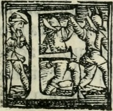 An illustration from Trattato dell'imbrigliare, maneggiare, et ferrare cavalli : diviso in tre parti, con alcvni discorsi sopra la natura di caualli, con disegni di briglie, maneggi, & di caualieri a cauallo, & de ferri d'esso, 1556, leaf 30